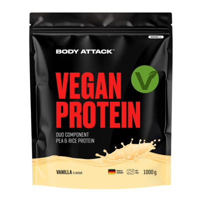 МНОГОКОМПОНЕНТНЫЙ ПРОТЕИН BODY ATTACK VEGAN PROTEIN 1000 Г ПАК ВАНИЛЬ МНОГОКОМПОНЕНТНЫЙ ПРОТЕИН BODY ATTACK VEGAN PROTEIN 1000 Г ПАК ВАНИЛЬ