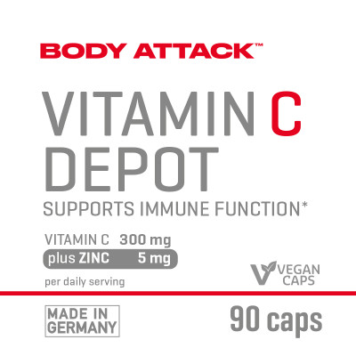 ВИТАМИН BODY ATTACK VITAMIN C DEPOT 90 КАПСУЛ ВИТАМИН BODY ATTACK VITAMIN C DEPOT 90 КАПСУЛ