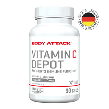 Витамин BODY ATTACK Vitamin C Depot 90 капсул