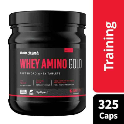 АМИНОКИСЛОТНЫЙ КОМПЛЕКС BODY ATTACK WHEY AMINO GOLD 325 КАПСУЛ АМИНОКИСЛОТНЫЙ КОМПЛЕКС BODY ATTACK WHEY AMINO GOLD 325 КАПСУЛ