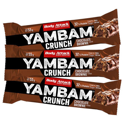 ПРОТЕИНОВЫЙ БАТОНЧИК BODY ATTACK YAMBUM NUTS 55 G ШОКОЛАДНОЕ ПИРОЖНОЕ ПРОТЕИНОВЫЙ БАТОНЧИК BODY ATTACK YAMBUM NUTS 55 G ШОКОЛАДНОЕ ПИРОЖНОЕ