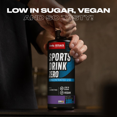 КОМПЛЕКСНЫЕ ВИТАМИНЫ BODY ATTACK SPORTS DRINK ZERO 1000 МЛ МУЛЬТИФРУКТОВЫЙ