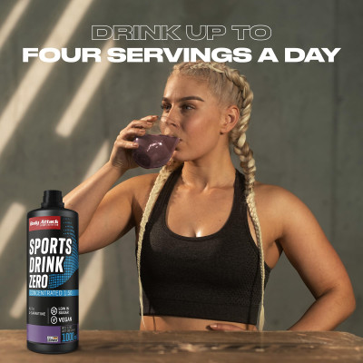 КОМПЛЕКСНЫЕ ВИТАМИНЫ BODY ATTACK SPORTS DRINK ZERO 1000 МЛ МУЛЬТИФРУКТОВЫЙ