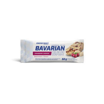 Energy bar ENERGYBODY Bavarian Bar 50 g cranberry-cashew