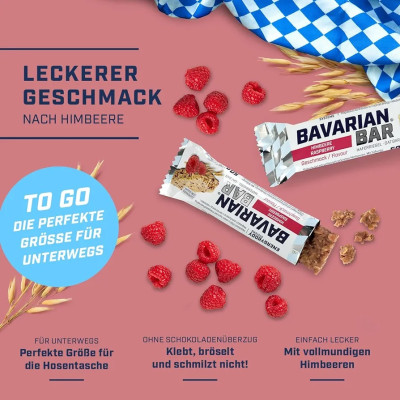 ЭНЕРГЕТИЧЕСКИЙ БАТОНЧИК ENERGYBODY BAVARIAN BAR 50 Г МАЛИНА ЭНЕРГЕТИЧЕСКИЙ БАТОНЧИК ENERGYBODY BAVARIAN BAR 50 Г МАЛИНА