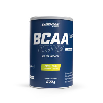 Amino acid ENERGYBODY BCAA 500 g fresh lemon