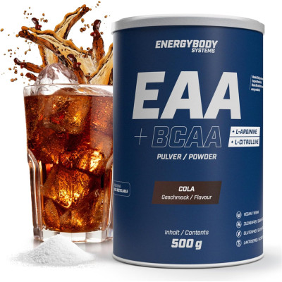 АМИНОКИСЛОТА ENERGYBODY EAA DRINK 500 G КОЛА АМИНОКИСЛОТА ENERGYBODY EAA DRINK 500 G КОЛА