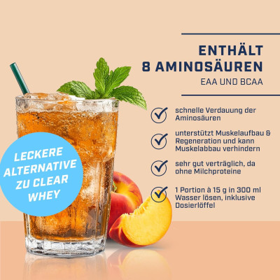 АМІНОКИСЛОТА ENERGYBODY EAA DRINK 500 G ПЕРСИК З ЛЬОДОМ АМІНОКИСЛОТА ENERGYBODY EAA DRINK 500 G ПЕРСИК З ЛЬОДОМ