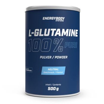 Амінокислота Л-Глютомін ENERGYBODY L-Glutamine Powder 500 г нейтральний