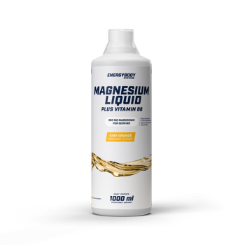 Комплексные витамины ENERGYBODY Magnesium liquid plus vitamin B6 1000 мл киви-апельсин