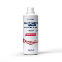 Комплексные витамины ENERGYBODY Magnesium liquid plus vitamin B6 + Zinc 1000 мл малина