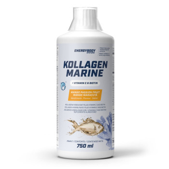 Коллаген ENERGYBODY Marine Collagen 750 мл манго-маракуйя