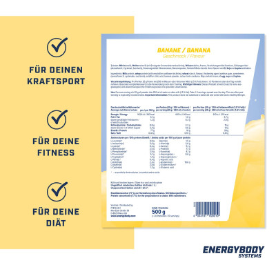 МНОГОКОМПОНЕНТНЫЙ ПРОТЕИН ENERGYBODY MEGA PROTEIN 500 Г БАНАН МНОГОКОМПОНЕНТНЫЙ ПРОТЕИН ENERGYBODY MEGA PROTEIN 500 Г БАНАН
