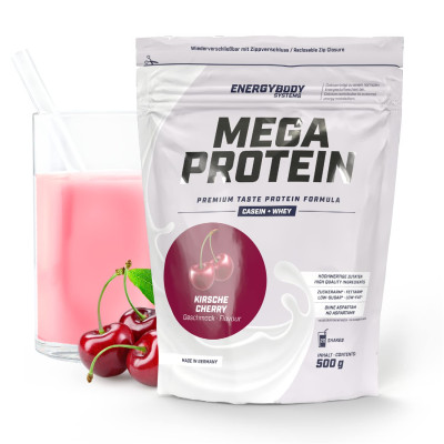 МНОГОКОМПОНЕНТНЫЙ ПРОТЕИН ENERGYBODY MEGA PROTEIN 500 Г ВИШНЯ МНОГОКОМПОНЕНТНЫЙ ПРОТЕИН ENERGYBODY MEGA PROTEIN 500 Г ВИШНЯ