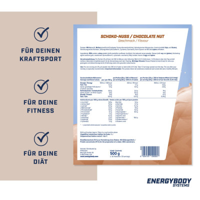 МНОГОКОМПОНЕНТНЫЙ ПРОТЕИН ENERGYBODY MEGA PROTEIN 500 Г ШОКОЛАД-ОРЕХ МНОГОКОМПОНЕНТНЫЙ ПРОТЕИН ENERGYBODY MEGA PROTEIN 500 Г ШОКОЛАД-ОРЕХ