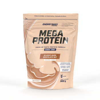 Многокомпонентный протеин ENERGYBODY Mega Protein 500 г шоколад-орех