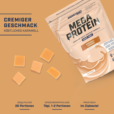 БАГАТОКОМПОНЕНТНИЙ ПРОТЕЇН ENERGYBODY MEGA PROTEIN 500 Г КАРАМЕЛЬ БАГАТОКОМПОНЕНТНИЙ ПРОТЕЇН ENERGYBODY MEGA PROTEIN 500 Г КАРАМЕЛЬ