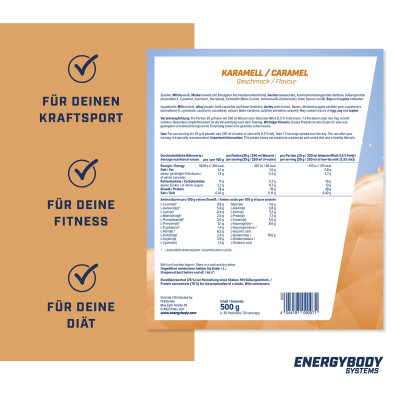 БАГАТОКОМПОНЕНТНИЙ ПРОТЕЇН ENERGYBODY MEGA PROTEIN 500 Г КАРАМЕЛЬ БАГАТОКОМПОНЕНТНИЙ ПРОТЕЇН ENERGYBODY MEGA PROTEIN 500 Г КАРАМЕЛЬ