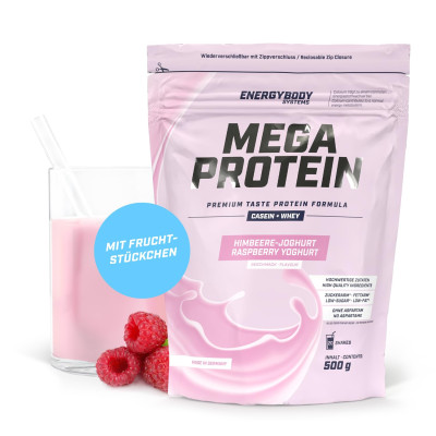 МНОГОКОМПОНЕНТНЫЙ ПРОТЕИН ENERGYBODY MEGA PROTEIN 500 Г МАЛИНОВЫЙ ЙОГУРТ МНОГОКОМПОНЕНТНЫЙ ПРОТЕИН ENERGYBODY MEGA PROTEIN 500 Г МАЛИНОВЫЙ ЙОГУРТ