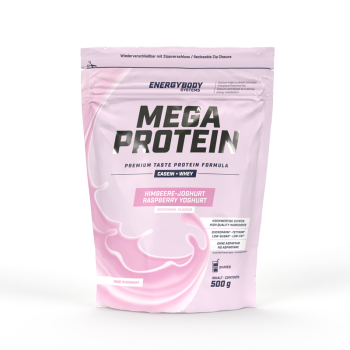 Multicomponent protein ENERGYBODY Mega Protein 500 g raspberry yogurt