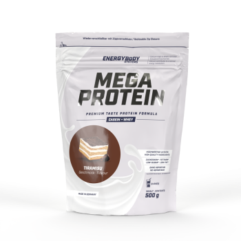 Multicomponent protein ENERGYBODY Mega Protein 500 g tiramisu