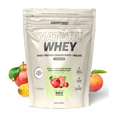 СЫВОРОТОЧНЫЙ ПРОТЕИН ENERGYBODY NATURE WHEY PROTEIN 600 Г ЯБЛОКО-ПЕРСИК-КОЛЮЧАЯ ГРУША СЫВОРОТОЧНЫЙ ПРОТЕИН ENERGYBODY NATURE WHEY PROTEIN 600 Г ЯБЛОКО-ПЕРСИК-КОЛЮЧАЯ ГРУША