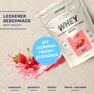 СЫВОРОТОЧНЫЙ ПРОТЕИН ENERGYBODY NATURE WHEY PROTEIN 600 Г КРАСНЫЙ ФРУКТ СЫВОРОТОЧНЫЙ ПРОТЕИН ENERGYBODY NATURE WHEY PROTEIN 600 Г КРАСНЫЙ ФРУКТ