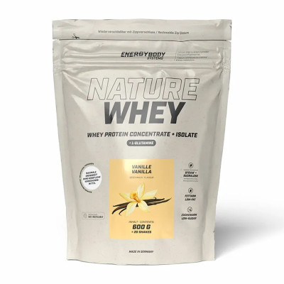 Сывороточный протеин ENERGYBODY Nature Whey Protein 600 г ваниль
