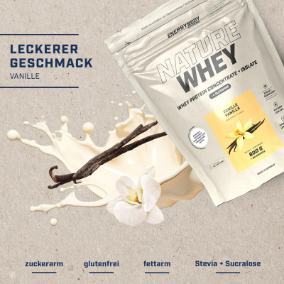 СЫВОРОТОЧНЫЙ ПРОТЕИН ENERGYBODY NATURE WHEY PROTEIN 600 Г ВАНИЛЬ СЫВОРОТОЧНЫЙ ПРОТЕИН ENERGYBODY NATURE WHEY PROTEIN 600 Г ВАНИЛЬ