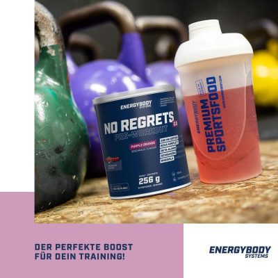 ПРЕДТРЕННИК ENERGYBODY NO REGRETS 2.0 PRE-WORKOUT 256 Г ПУРПУРНЫЙ АПЕЛЬСИН ПРЕДТРЕННИК ENERGYBODY NO REGRETS 2.0 PRE-WORKOUT 256 Г ПУРПУРНЫЙ АПЕЛЬСИН