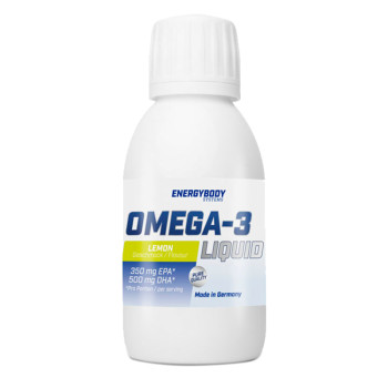 Рыбий жир ENERGYBODY Omega-3 Liquid 150 ml лимон