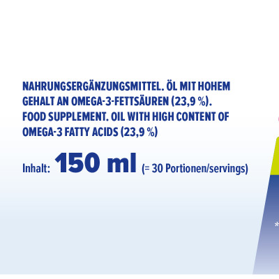 РЫБИЙ ЖИР ENERGYBODY OMEGA-3 LIQUID 150 ML ЛИМОН