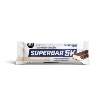 Protein bars ENERGYBODY Superbar 5K 50 g white chocolate cream