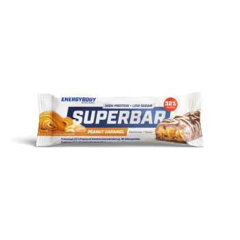 Протеїновий батончик ENERGYBODY Superbar 50 г арахісова карамель