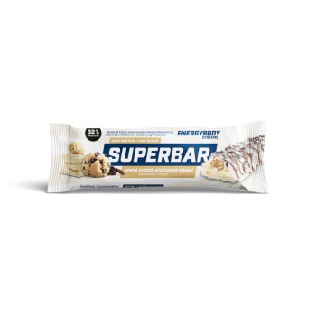 Протеїновий батончик ENERGYBODY Superbar 50 г печиво з білим шоколадом
