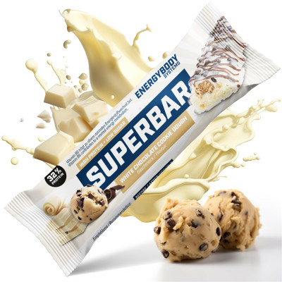 ПРОТЕЇНОВИЙ БАТОНЧИК ENERGYBODY SUPERBAR 50 Г ПЕЧИВО З БІЛИМ ШОКОЛАДОМ ПРОТЕЇНОВИЙ БАТОНЧИК ENERGYBODY SUPERBAR 50 Г ПЕЧИВО З БІЛИМ ШОКОЛАДОМ