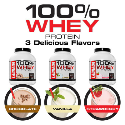 СЫВОРОТОЧНЫЙ ПРОТЕИН LABRADA 100% WHEY 1875 г ВАНИЛЬ СЫВОРОТОЧНЫЙ ПРОТЕИН LABRADA 100% WHEY 1875 г ВАНИЛЬ