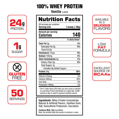 СЫВОРОТОЧНЫЙ ПРОТЕИН LABRADA 100% WHEY 1875 г ВАНИЛЬ СЫВОРОТОЧНЫЙ ПРОТЕИН LABRADA 100% WHEY 1875 г ВАНИЛЬ