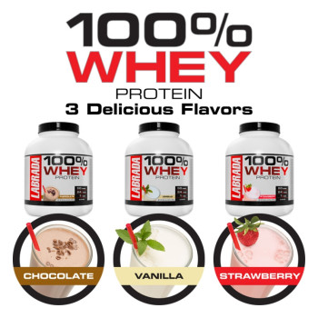ПРОТЕИН LABRADA 100% WHEY 1875 Г