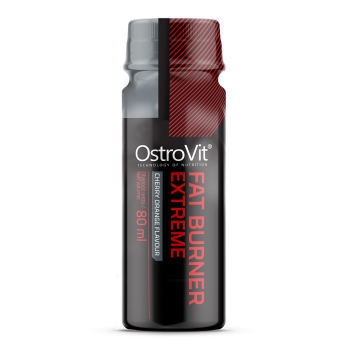 Комплексный жиросжигатель OSTROVIT Fat burner Extreme Shot 80 мл вишневый апельсин