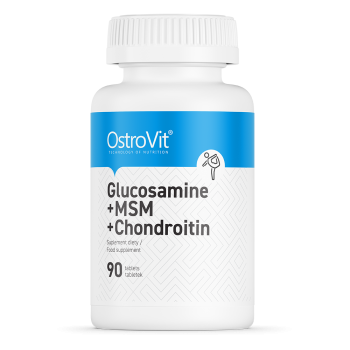 Комплекс для восстановления суставов OSTROVIT Glucosamine + MSM + Chondroitin 90 таблеток