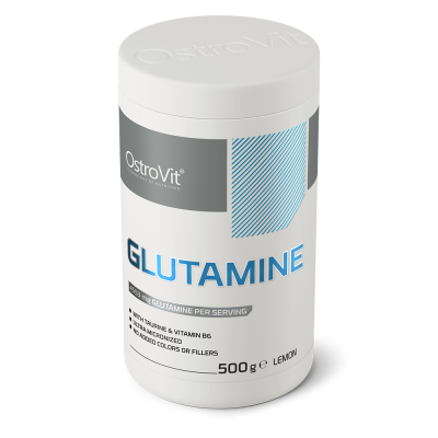 АМИНОКИСЛОТА ГЛЮТАМИН OSTROVIT GLUTAMINE 500 Г ЛИМОН