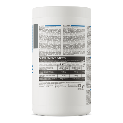 АМИНОКИСЛОТА ГЛЮТАМИН OSTROVIT GLUTAMINE 500 Г ЛИМОН