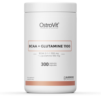 Amino Acid Complex OSTROVIT Supreme Capsules BCAA + Glutamine 1100 300 caps