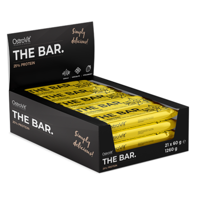 ПРОТЕИНОВЫЙ БАТОНЧИК OSTROVIT THE BAR 60 Г ВАНИЛЬ ПРОТЕИНОВЫЙ БАТОНЧИК OSTROVIT THE BAR 60 Г ВАНИЛЬ