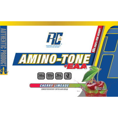 АМИНОКИСЛОТНЫЙ КОМПЛЕКС RONNIE COLEMAN AMINO-TONE EAA 540 Г ВИШНЕВЫЙ ЛИМОНАД АМИНОКИСЛОТНЫЙ КОМПЛЕКС RONNIE COLEMAN AMINO-TONE EAA 540 Г ВИШНЕВЫЙ ЛИМОНАД