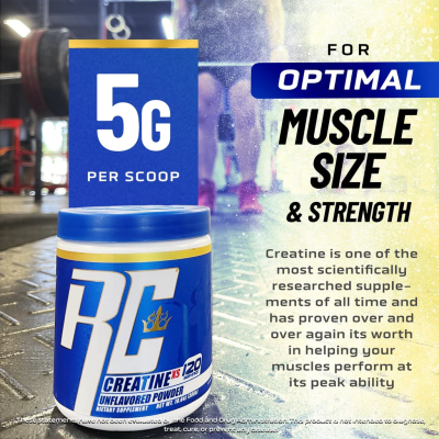КРЕАТИН RONNIE COLEMAN CREATINE XS 300 Г БЕЗ ВКУСА КРЕАТИН RONNIE COLEMAN CREATINE XS 300 Г БЕЗ ВКУСА