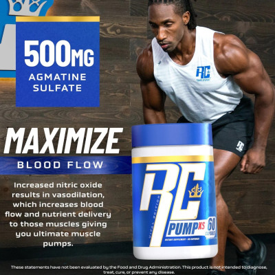 ПРЕДТРЕННИК RONNIE COLEMAN PUMP-XS 60 КАПСУЛ