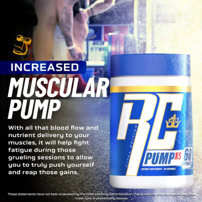 ПРЕДТРЕННИК RONNIE COLEMAN PUMP-XS 60 КАПСУЛ
