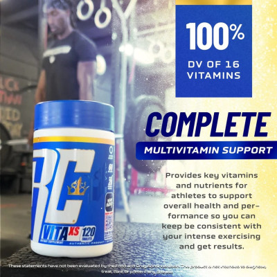 КОМПЛЕКСНЫЕ ВИТАМИНЫ RONNIE COLEMAN VITA XS MULTIVITAMIN 120 ТАБЛЕТОК КОМПЛЕКСНЫЕ ВИТАМИНЫ RONNIE COLEMAN VITA XS MULTIVITAMIN 120 ТАБЛЕТОК